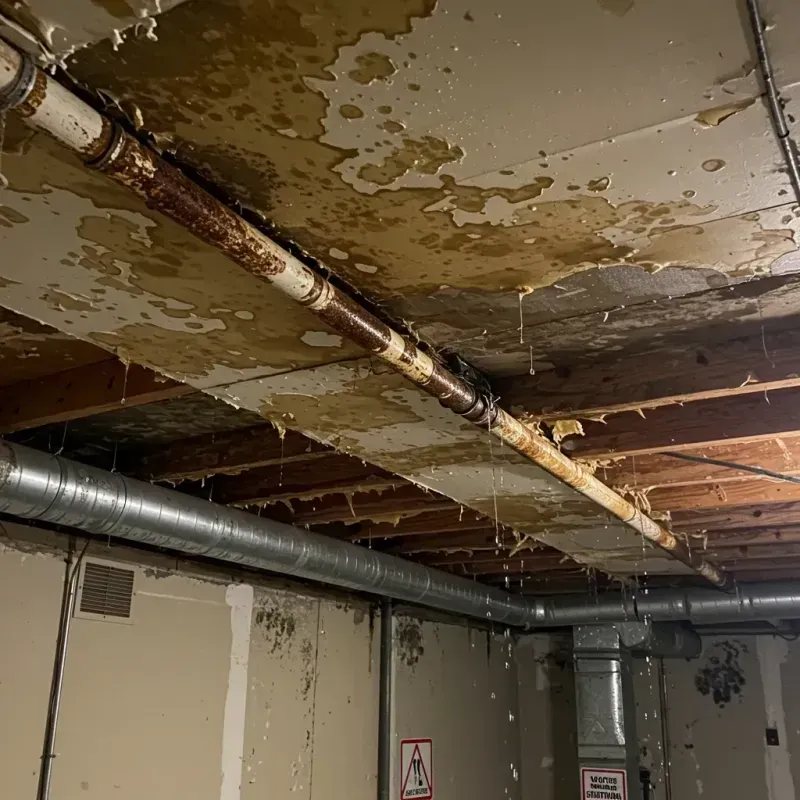 Ceiling Water Damage Repair in Warsaw, NY